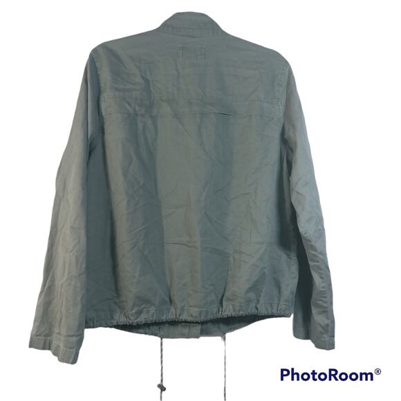 Universal Thread Green Anorak Jacket Drawstring Outdoor Camping Size  L - Picture 2 of 6